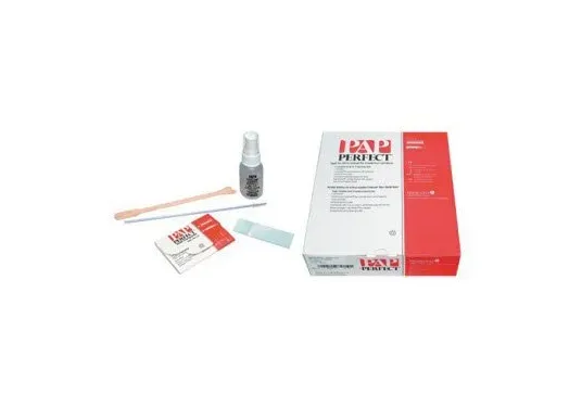 Cooper Surgical - 02500 - Pap Perfect Pap Smear Collection Kit Pap Perfect Plastic Spatula Slide Transporter NonSterile