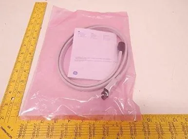 GE Healthcare - From: 2017008-002 To: 2058206-001  Air Hose, Non Invasive Blood Pressure, Adult/ Pediatric, Subminiature Connector, 1.2m