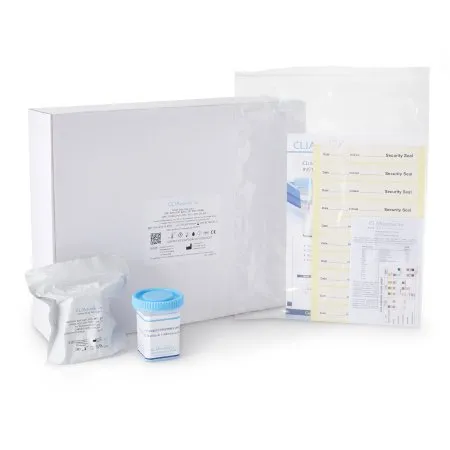 Cliawaived - CLIA-IDTC-12-BUPA - Drugs of Abuse Test Kit CLIAwaived 12-Drug Panel with Adulterants AMP  BAR  BUP  BZO  COC  mAMP/MET  MDMA  MTD  THC  OPI 300  OXY  PCP (CR  OX  SG) Urine Sample 25 Tests CLIA Waived