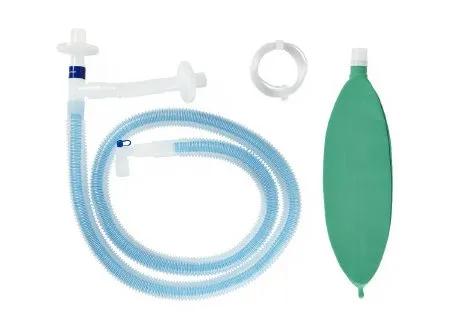 Medline - Uni-Lim - DYNJAAF6400 - Uni-lim Anesthesia Breathing Circuit Coaxial Tube 72 Inch Tube Single Limb Adult 3 Liter Bag Single Patient Use