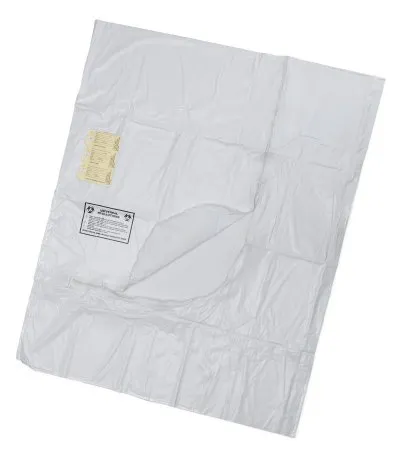 Medline - NON70540WM - Post Mortem Bag Medline 36 W X 90 L Inch One Size Fits Most Pvc Zipper Closure, Curved