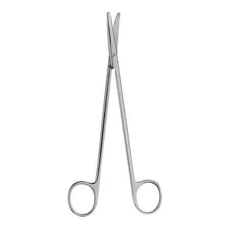 V. Mueller - MO1598 - Dissecting Scissors Metzenbaum 7 Inch Length Surgical Grade Stainless Steel NonSterile Finger Ring Handle Straight Blunt Tip / Blunt Tip