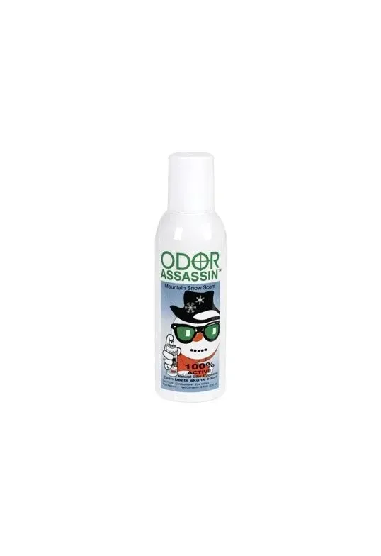 Jay Manufacturing - Odor Assassin - 124952 - Air Freshener Odor Assassin Liquid 6 Oz. Can Mountain Snow Scent
