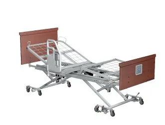 Span America - Advantage Q-Series - QD1000MLFB - Electric Bed Advantage Q-Series Long Term Care High-Low 88-3/4 Inch Length Orthopedic Grid Deck 7-4/5 to 30 Inch Height Range