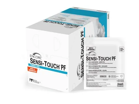 Ansell - From: 7821PF To: 7828PF  Encore   Surgical Gloves, Powder Free (PF), Latex, Beaded