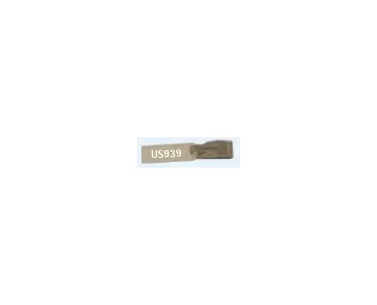 Aesculap - SterilContainer - US939 - Container Snap On Tag Sterilcontainer Record Keeping Tag Silver 1/2 X 2-3/8 Inch 1/2 X 2-3/8 Inch Paper 1 Each
