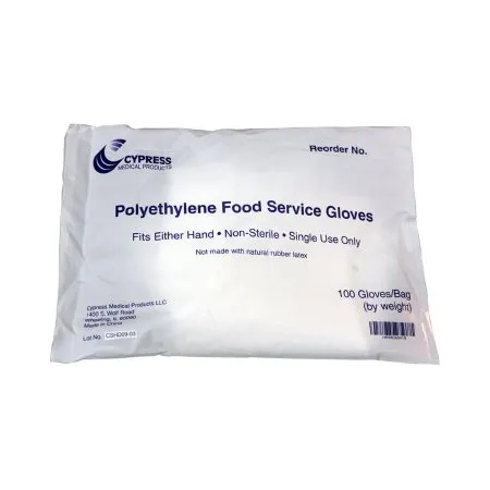 McKesson - Food Guard - 26-06 - Food Service Glove Food Guard Large Textured Grip Clear Polyethylene