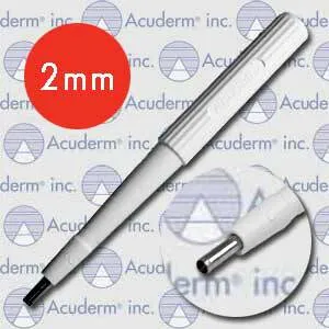Acuderm - Acu-Punch - P2550 - Biopsy Punch Acu-punch Dermal 2.5 Mm Or Grade