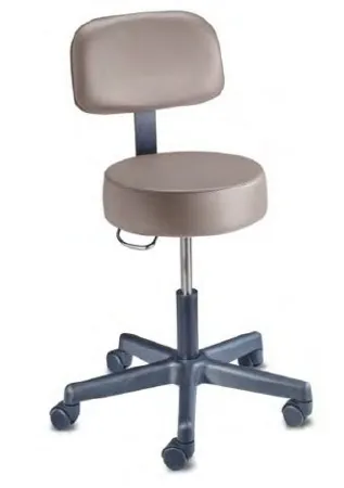 The Brewer - Value Plus Series - 22500-23 - Exam Stool Value Plus Series Pneumatic Height Adjustment 5 Casters Feather