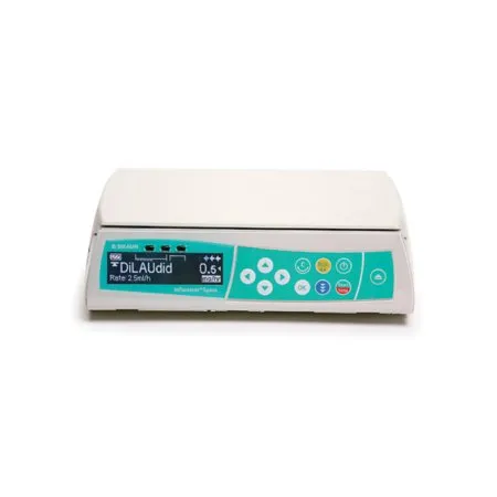 B. Braun - Infusomat Space - 8713051U - Large Volume Infusion Pump Infusomat Space NiMH Rechargeable Battery Linear Peristaltic Wireless 0.1 to 9999 mL Volume 0.1 to 1200 mL / Hr. Flow Rate