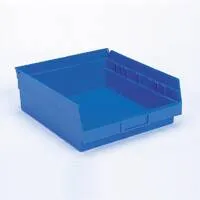 Akro-Mils - 30170BLUE - Shelf Bin Blue Industrial Grade Polymers 4 X 11-1/8 X 11-5/8 Inch