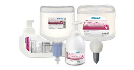 Ecolab - Equi-Soft - 6000146 - Antimicrobial Soap Equi-Soft Foaming 1 200 mL Dispenser Refill Bottle Mild Scent
