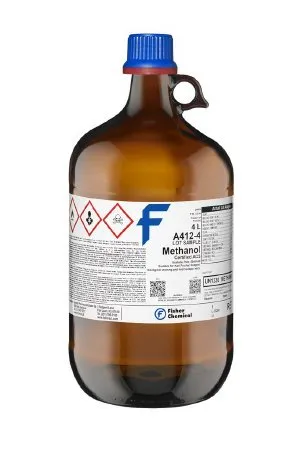 Fisher Scientific - Fisher Chemical - A4124 - Chemistry Reagent Fisher Chemical Methanol ACS Grade 99.8% 4 Liter