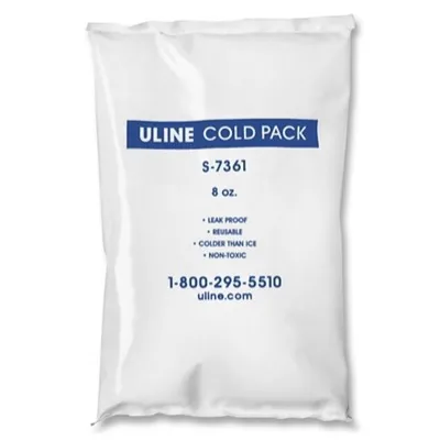 Uline - S-7361 - Refrigerant Gel Pack For Safe Transport Of Temperature-sensitive Items