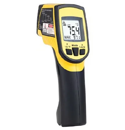 Cole-Parmer Inst. - Traceable - 37803-95 - Infrared Thermometer Traceable Fahrenheit / Celsius -76° To 1022°f (-60° To 550°c) Type K Beaded Probe Handheld Battery Operated