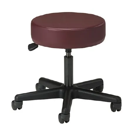 Clinton Industries - Value Series - 2135-CM - Exam Stool Value Series Backless Pneumatic Height Adjustment 5 Casters Cream