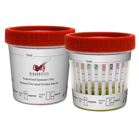 Clarity Diagnostics - From: CD-CDOA-4104 To: CD-CDOA-7125  Clarity CLIA Waived Round 10 Cup Panel (AMP/BAR/BZO/COC/MAMP/MTD/OPI2000/OXY/PCP/THC)