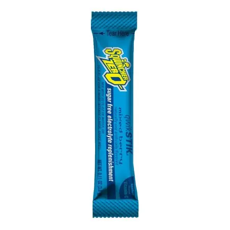 Kent Precision Foods - Sqwincher Quik Stik Zero - 159060101 -  Oral Electrolyte Solution  Mixed Berry Flavor 0.11 oz. Electrolyte
