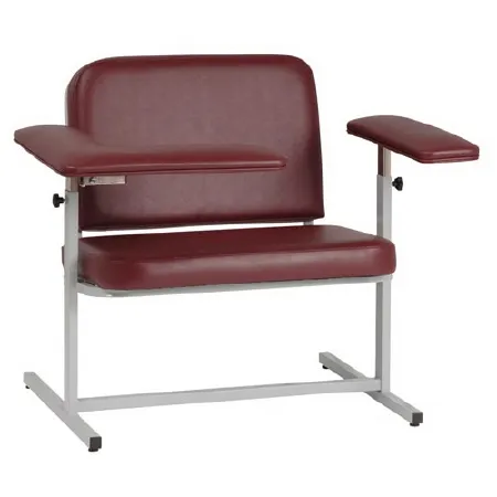 Custom Comfort - Bariatric - 1202-LXL/DOVE - Blood Drawing Chair Bariatric Dove