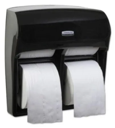Kimberly Clark - 44518 - Bathroom Tissue Dispenser, Scott High Capacity, Single Roll Dispenser, Holds 4 Rolls, (DROP SHIP ONLY)