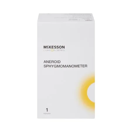 McKesson - 720-12XORMM - Deluxe Aneroid Sphygmomanometer Unit Deluxe Large Adult Nylon 34 50 cm Pocket Aneroid