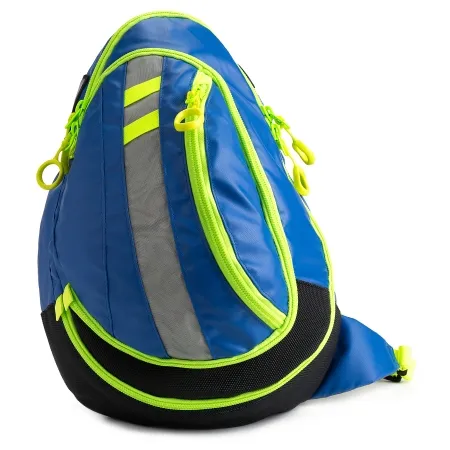 StatPacks - G3 Medslinger - G35011BU - Ems Backpack G3 Medslinger Blue Urethane-coated Tarpaulin 18-1/2 X 13 X 3 Inch