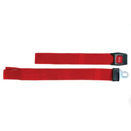 Fleming Industries - 30520F-RD - STRAP, PT SAFETY MTL BKL/RED 2PC 5&#39;