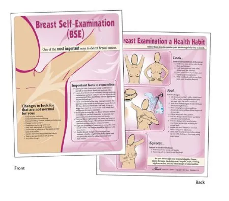Nasco - LF00971 - Nasco Breast Self-Examination TearPad Nasco
