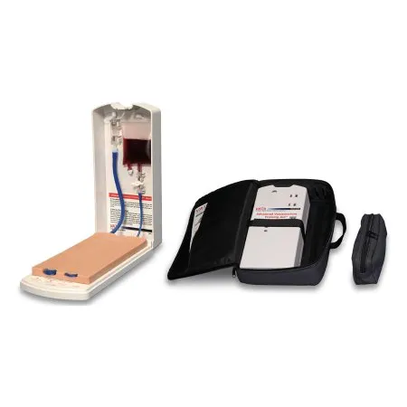 Nasco - SB41560 - Venipuncture Training Aid and Carrying Case Dermalike