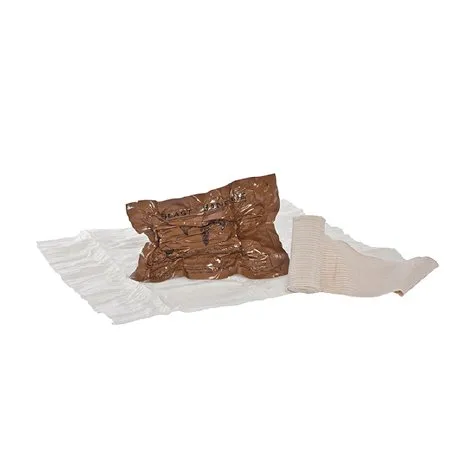 Tactical Medical Solutions - Blast - BLAST - Trauma Pressure Dressing with Wrap Blast 6-1/2 Inch X 1.6 Yard Hook and Loop Closure Tan / White Sterile Standard Compression