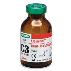 Bio-Rad Laboratories - Liquichek - 469X - Control Liquichek Urine Toxicology Level C3 Low Opiate 1 X 20 mL