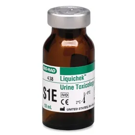 Bio-Rad Laboratories - Liquichek - 438X - Drugs of Abuse Control Liquichek Urine Toxicology Level S1E 1 X 10 mL