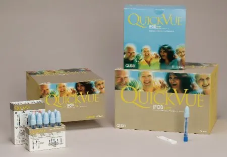 Quidel Corporation - 20205 - QuickVue iFOB 100 Test Kit, Test Cassettes Only, Includes 1 Package Insert