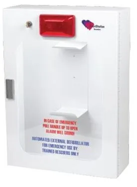 HeartStation - RC2000W-S - Surface-mount Aed Cabinet Heartstation With Audible Arlarm And Strobe Light For Use With Heartstation Aed