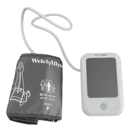 Welch Allyn - Home - RPM-BP100 - Home Automatic Digital Blood Pressure Monitor Home Wide Range Nylon 22 - 42 cm Desk Model