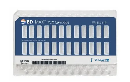 BD Becton Dickinson - BD MAX - 437519 - PCR Cartridge BD MAX 24 Lane For use with BD MAX Molecular Diagnostic Testing System