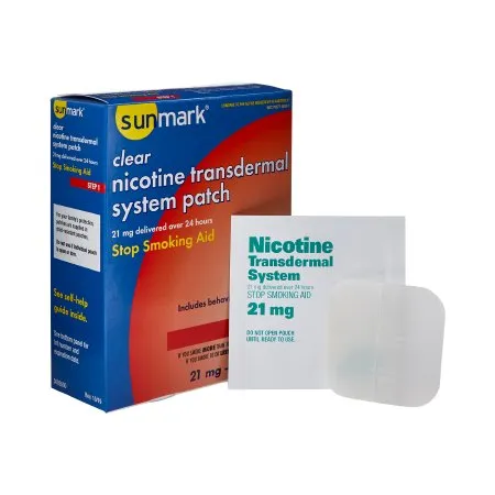Sunmark - sunmark - From: 70677003001 To: 70677003201 - McKesson  Stop Smoking Aid  21 mg Strength Transdermal Patch