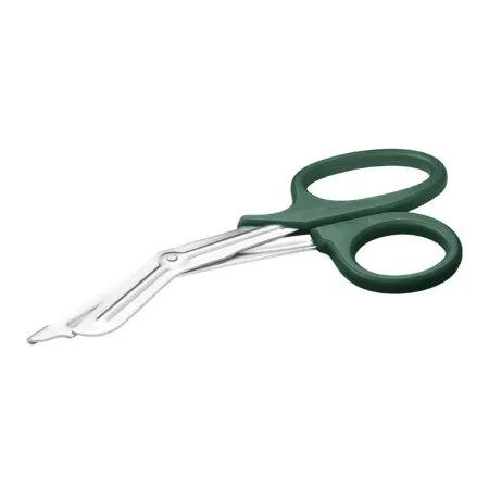 McKesson - From: 320DGMM To: 320NPMM - Medicut Trauma Shears Medicut Green 7 1/4 Inch Length Medical Grade Stainless Steel Finger Ring Handle Blunt Tip / Blunt Tip