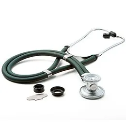 McKesson - 641DGMM - Sprague Stethoscope Mckesson Green 2-tube 22 Inch Tube Double Sided Chestpiece