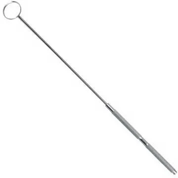 Jedmed Instrument - 48-0022 - Laryngeal Mirror Size 6 / 22 Mm Stainless Steel Deluxe Handle