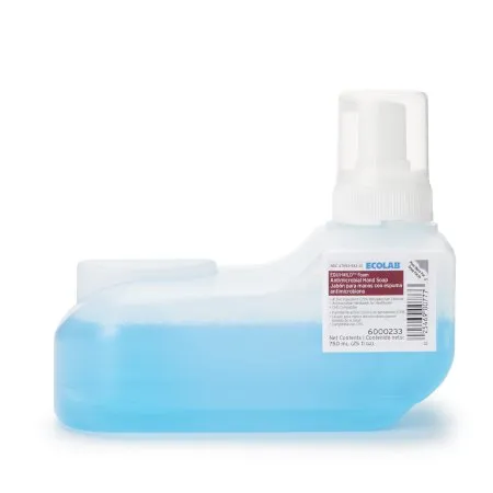 Ecolab - Equi-Mild - 6000233 - Antimicrobial Soap Equi-Mild Foaming 750 mL Dispenser Refill Bottle Floral Scent