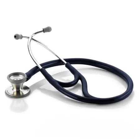 American Diagnostic - Adscope 602 - 602N - Cardiology Stethoscope Adscope 602 Blue 1-tube 19 Inch Tube Double Sided Chestpiece