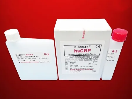 Kamiya Biomedical - K-ASSAY - KAI-160 - General Chemistry Reagent K-assay High-sensitivity C-reactive Protein (hscrp) For Automated Clinical Chemistry Analyzers 200 Tests
