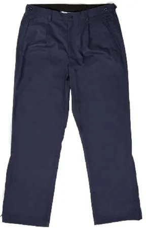 Narrative Apparel - MPPWZ0203 - Pants Authored® Single Pleat 32 X 32 Inch Navy Blue Male