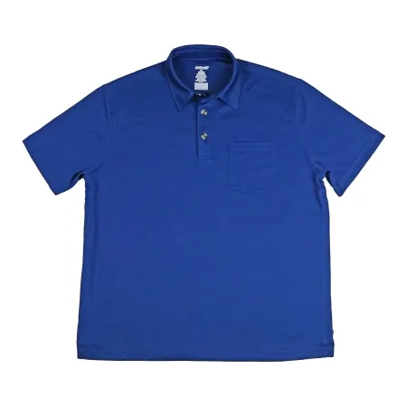 Narrative Apparel - MTPSL0326 - Polo Shirt Authored® Medium Navy Blue Male