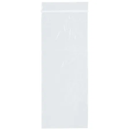 RD Plastics - 60338210310 - Reclosable Bag 10 X 13 Inch Plastic Clear Zipper Closure