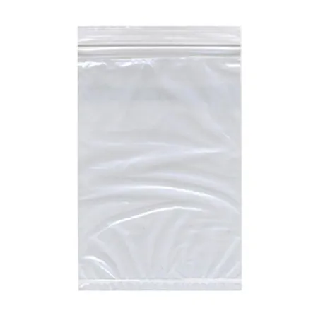 Action Health - 85251850222 - Reclosable Bag 8 X 19 Inch Plastic Clear Zipper Closure