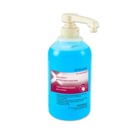 Ecolab Professional - Equi-Stat - 6000242 - Ecolab Equi Stat Antimicrobial Soap Equi Stat Liquid 18.2 oz. Pump Bottle Floral Scent