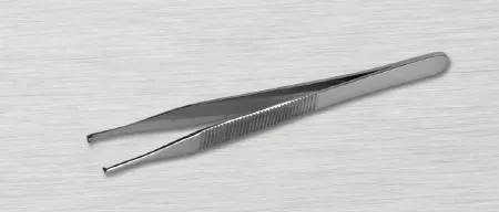 Medline - DYND04032 - Thumb Forceps Adson Floor Grade Stainless Steel Nonlocking Thumb Handle Straight 1 X 2 Teeth
