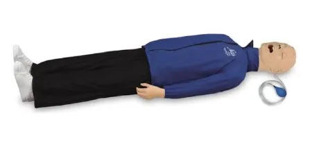 Nasco - Life/form Airway Larry with Heartisense - LF03997 - CPR With Heartisense Manikin Life/form Airway Larry with Heartisense Gender Neutral Adult 73 lbs.
